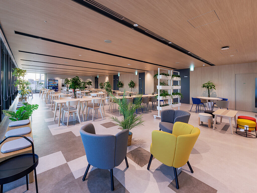 自然と会話が生まれる、心地よい空間 イメージ01