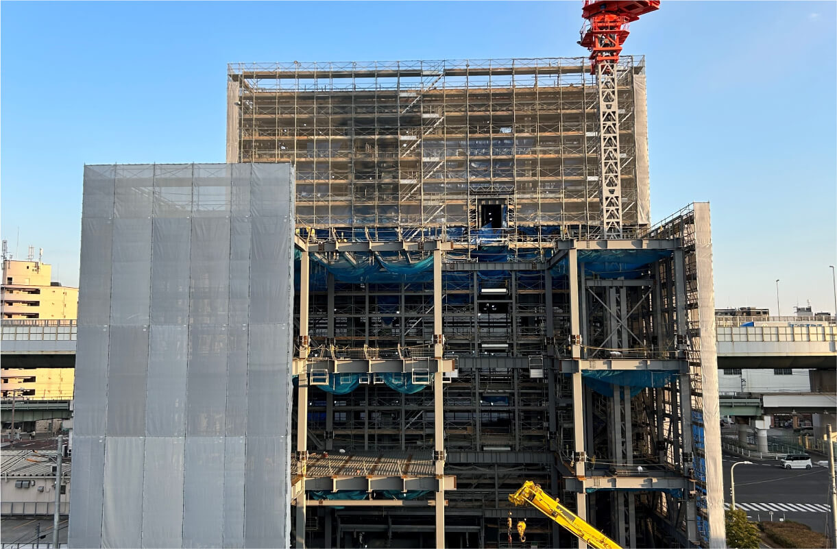 新社屋ができるまで