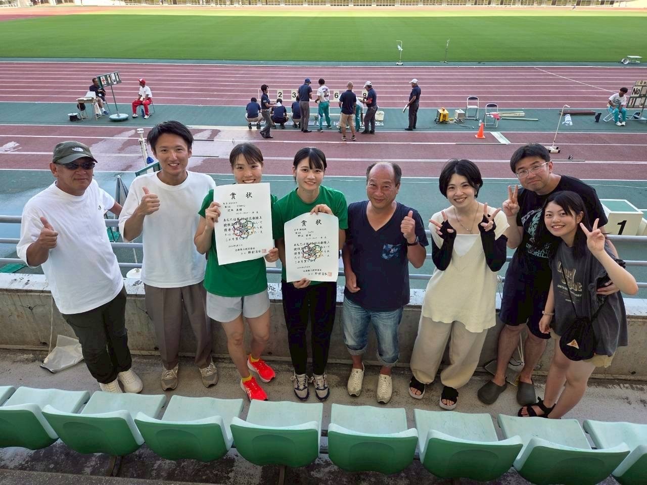 【試合結果】第93回 近畿陸上競技選手権大会（野志・辻井）