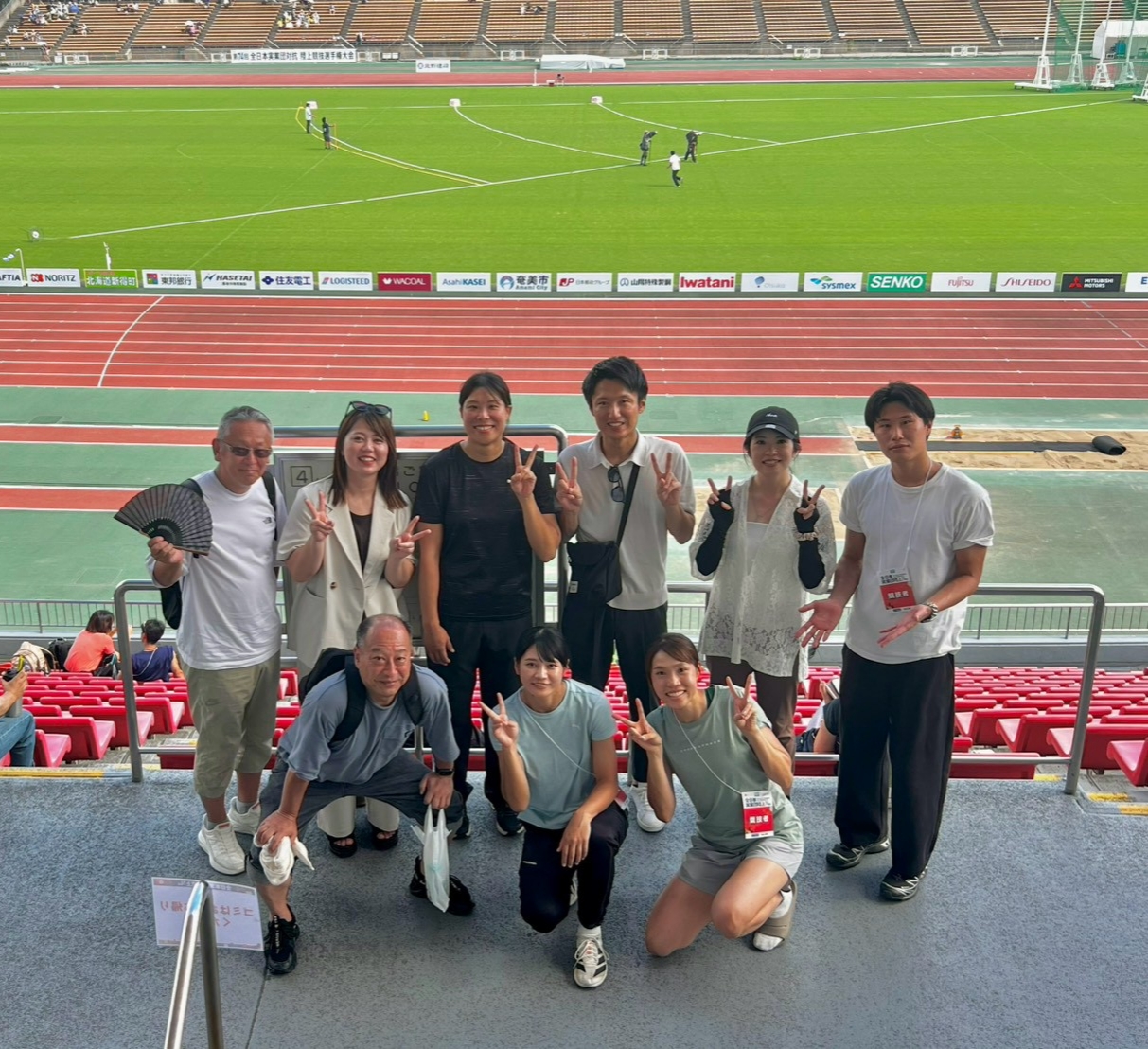 【試合結果】第74回 全日本実業団対抗陸上競技選手権大会（山本・野志・辻井）