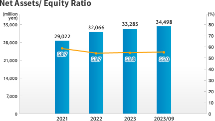 Net Assets/ Equity Ratio