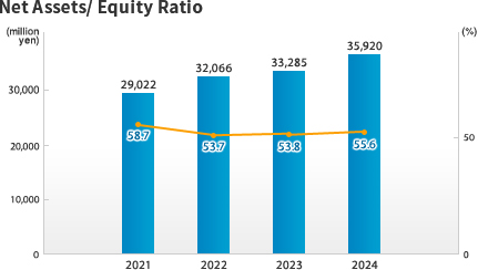 Net Assets/ Equity Ratio