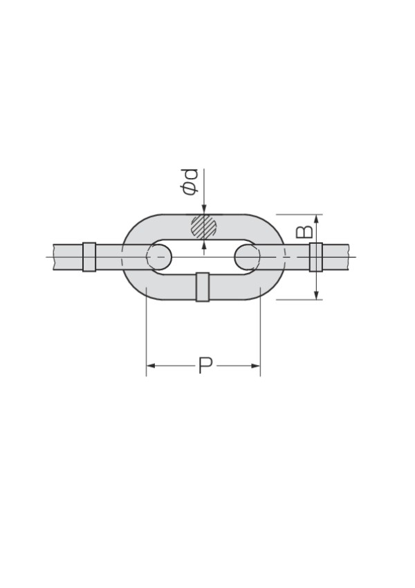 新品入荷 水本機械 SUS304ステンレスツイストリンクチェーン 5T-B 23.1〜24m 5T-B-24C